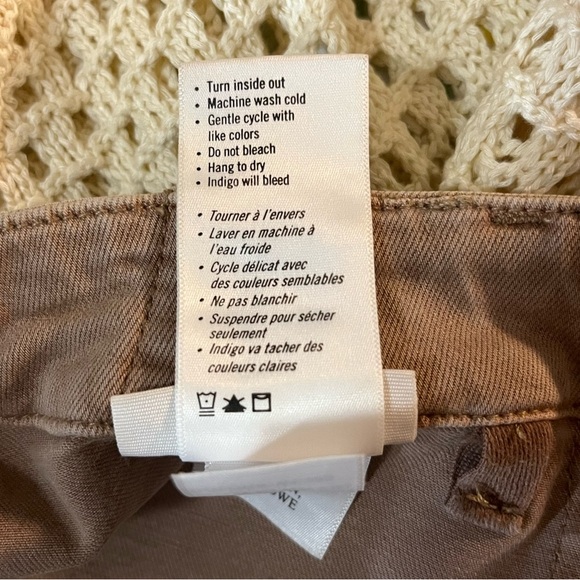 PAIGE MAYSLIE Tan Cropped Pants - Picture 6 of 11